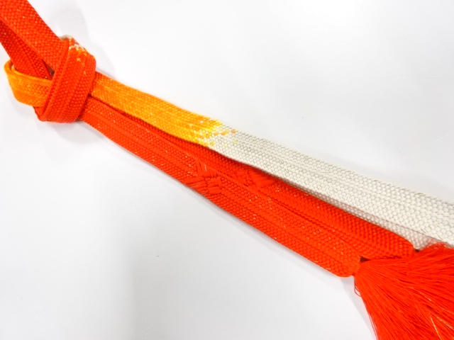 正絹　手組帯締め